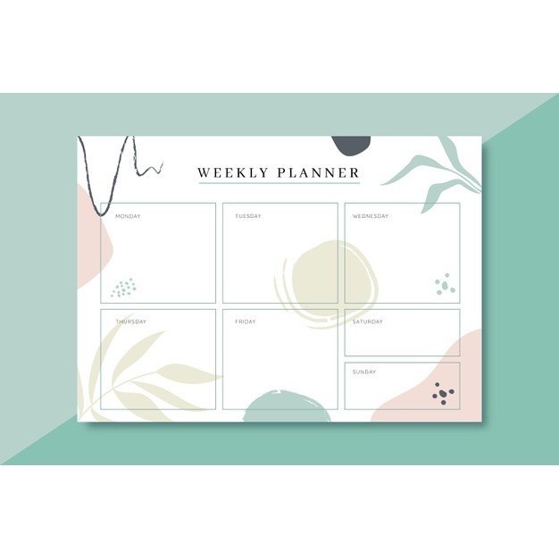 

Gaya Weekly Planner Colorful To Do List Isi 30 Lembar Aesthetic Diskon
