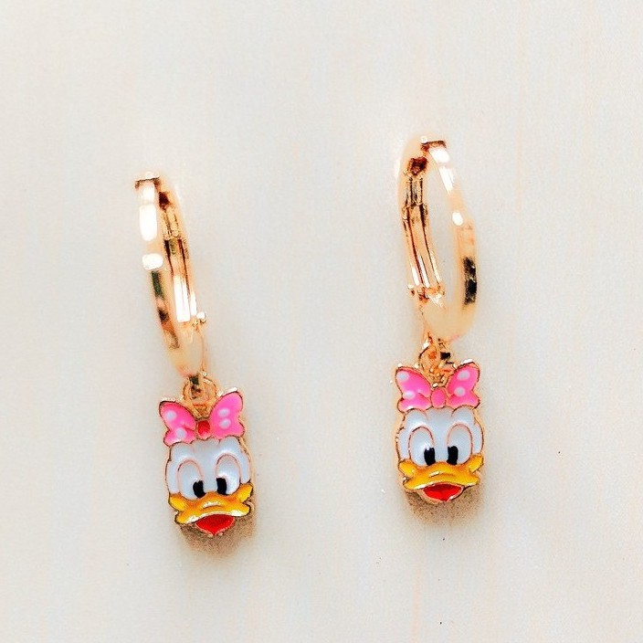 Anting Anak Kepala Putri Bebek Duck Gold