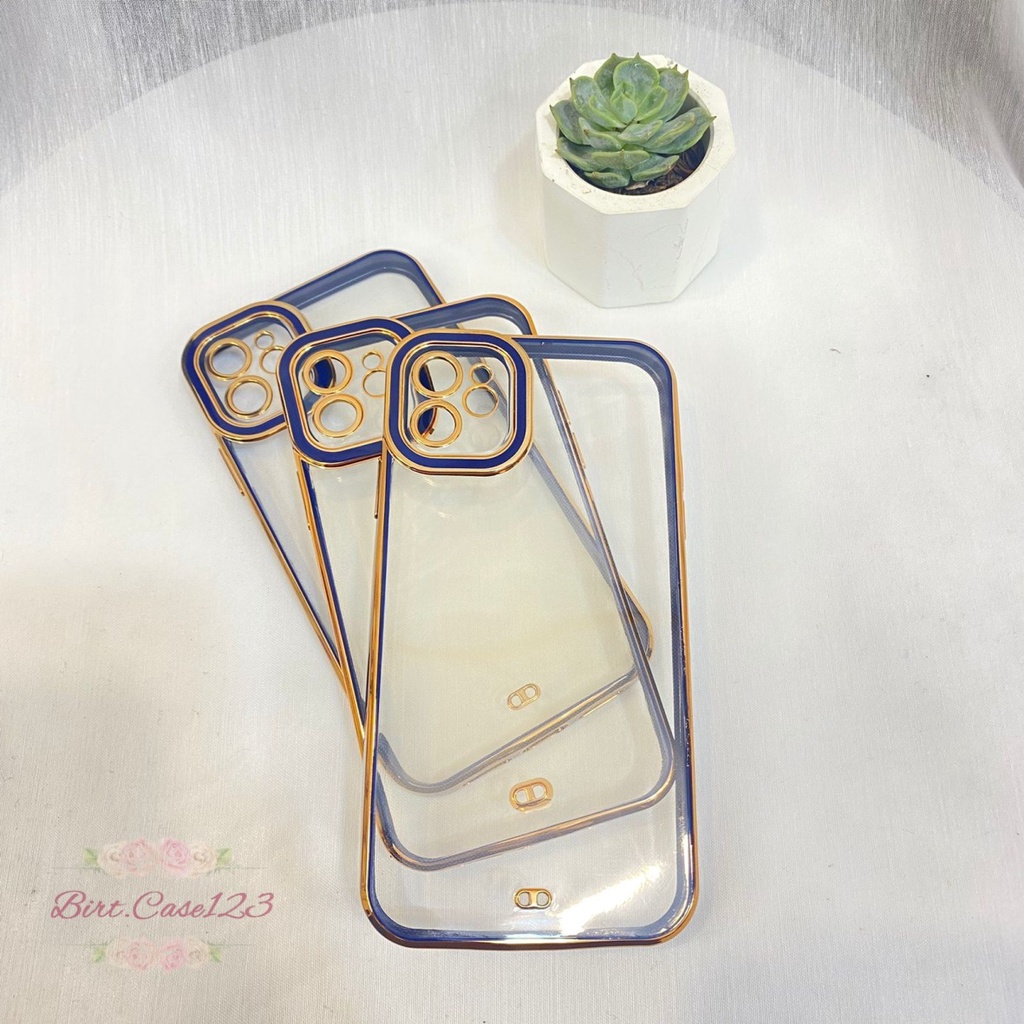 Softcase Plating Transparan 1Phone 6 6+ X Xr Xs Max BC6319