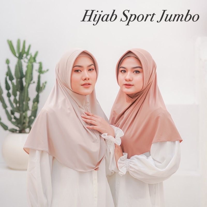 SPORT JUMBO HIJAB TERMURAH