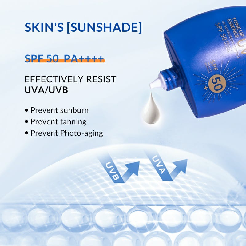 BPOM BIOAQUA UV Sunscreen SPF 50 PA+ 60g Sunscreen Essence / Anti Penuaan Sunblock / BB