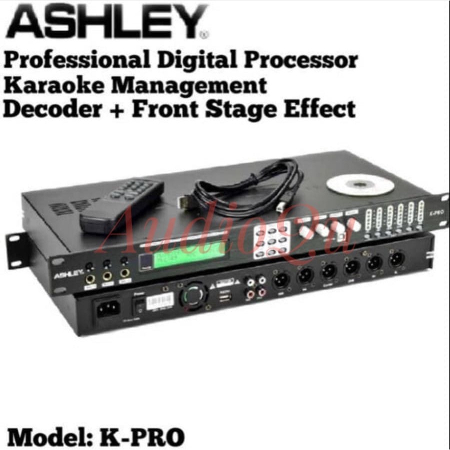 PROSESOR KARAOKE / MANAGEMENT KARAOKE ASHLEY KPRO | K-PRO | K PRO
