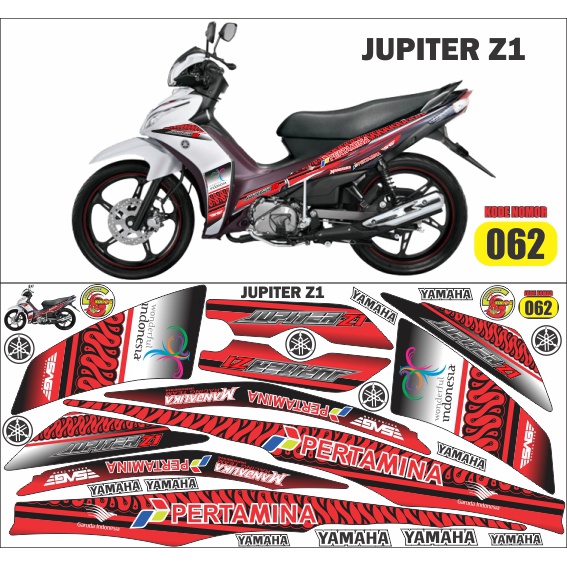 striping/decal/sticker variasi jupiter z1 mandalika petronas2