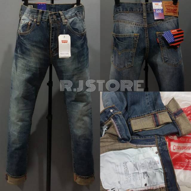 CELANA JEANS LEVIS PRIA 505/MADE IN USA
