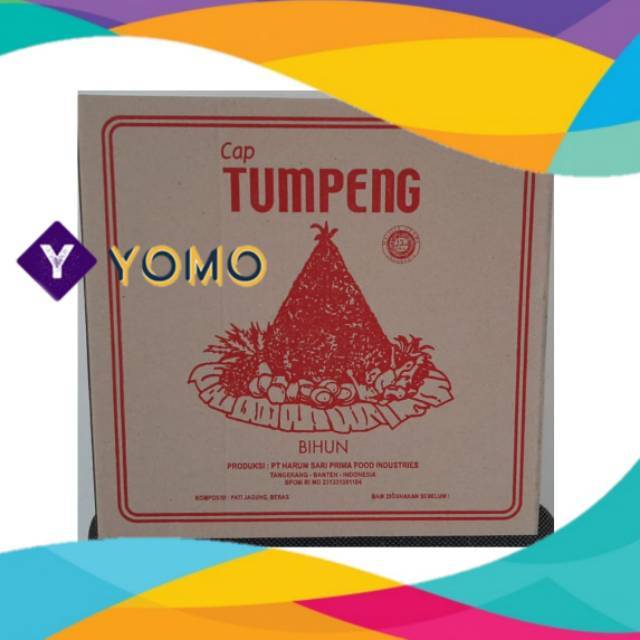 

Bihun Beras Jagung cap Tumpeng Harum Sari Halal 4,5 kg/dus doos isi 3 bal