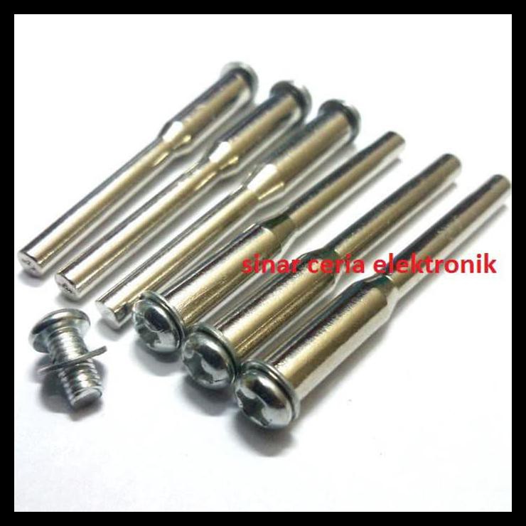 Batang As Khusus Utk Mata Diamond Gerinda Potong Mini Grinder Tuner