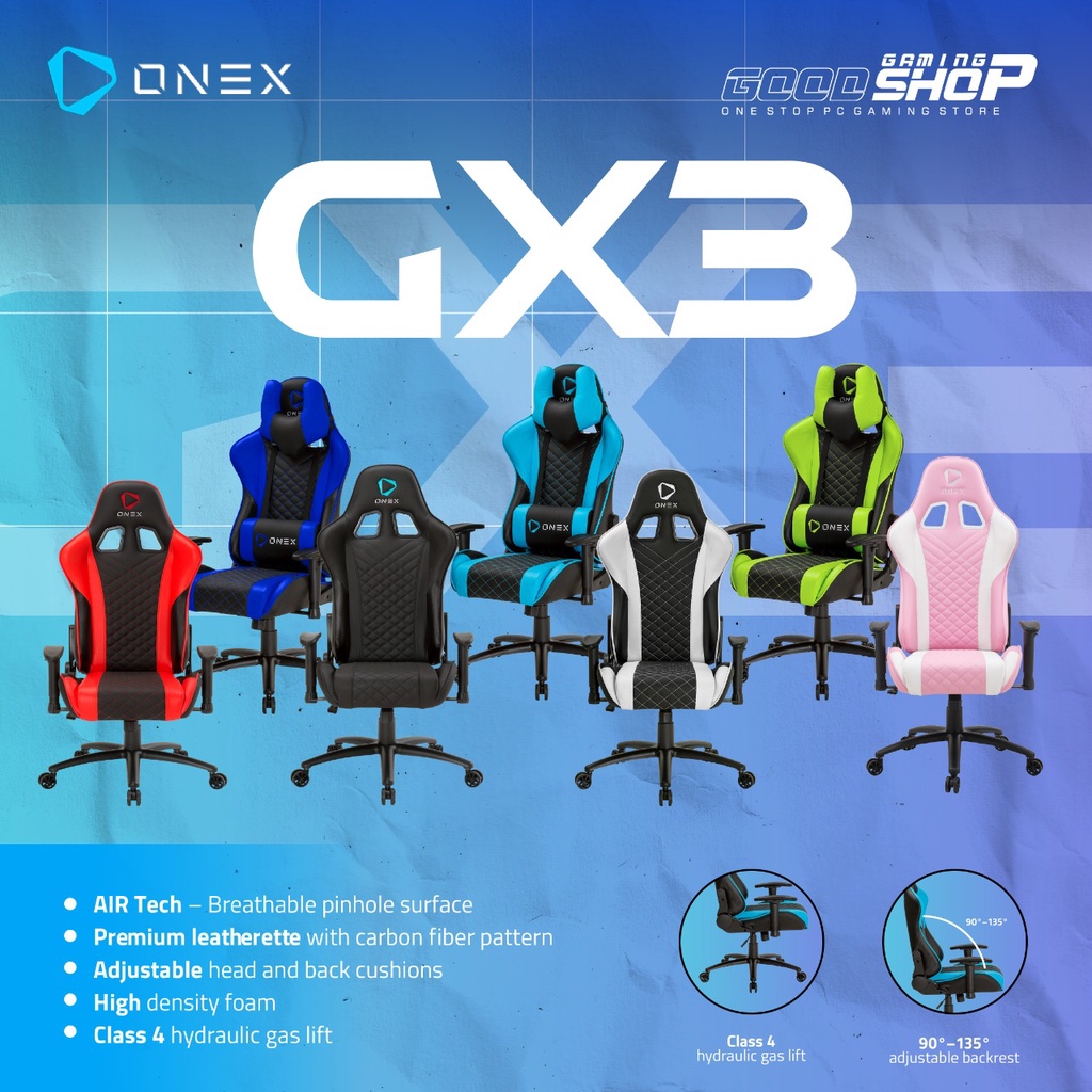 ONEX GX3 Premium Quality Gaming Chair Kursi