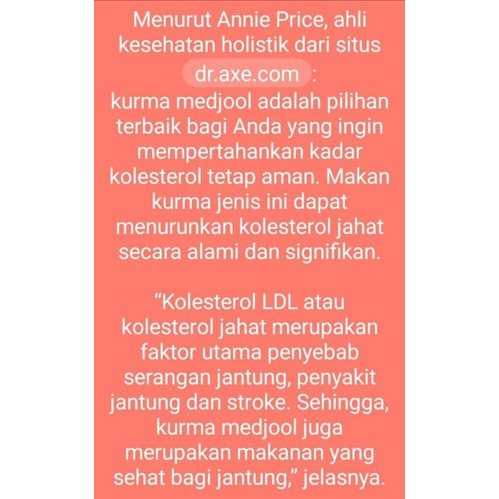 Kurma Medjool Palestine 250gr Enak Legit Diet Sehat grosir haji umroh Jakarta