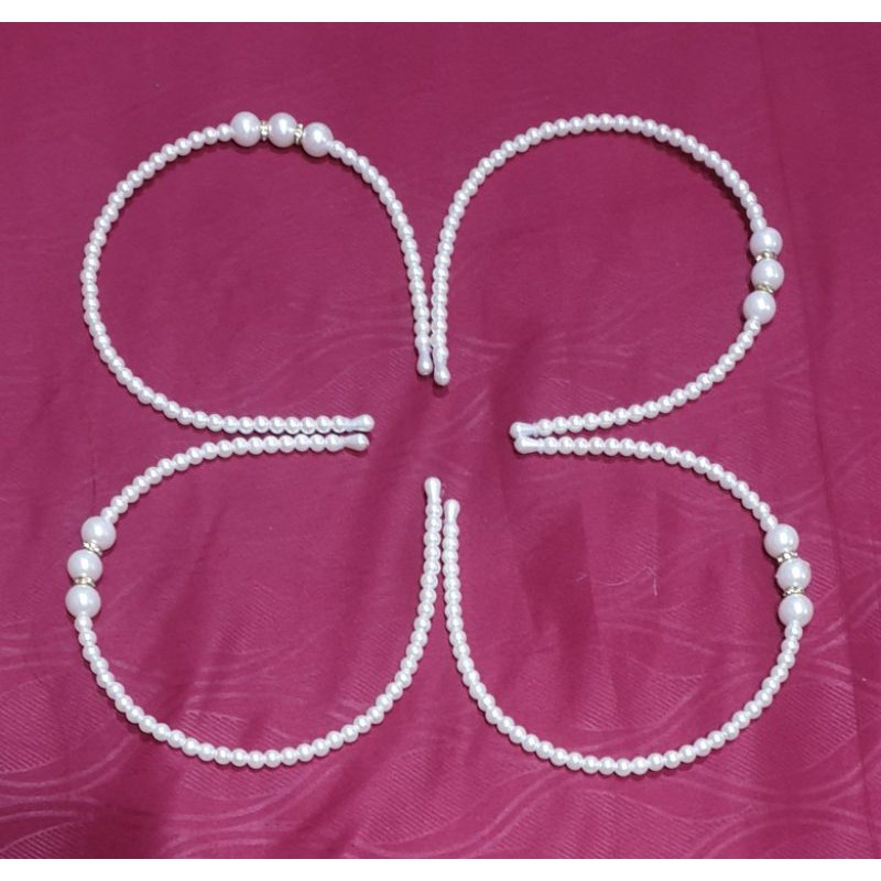 BANDO MUTIARA KOREA HAIRBAND PEARL HEADBAND