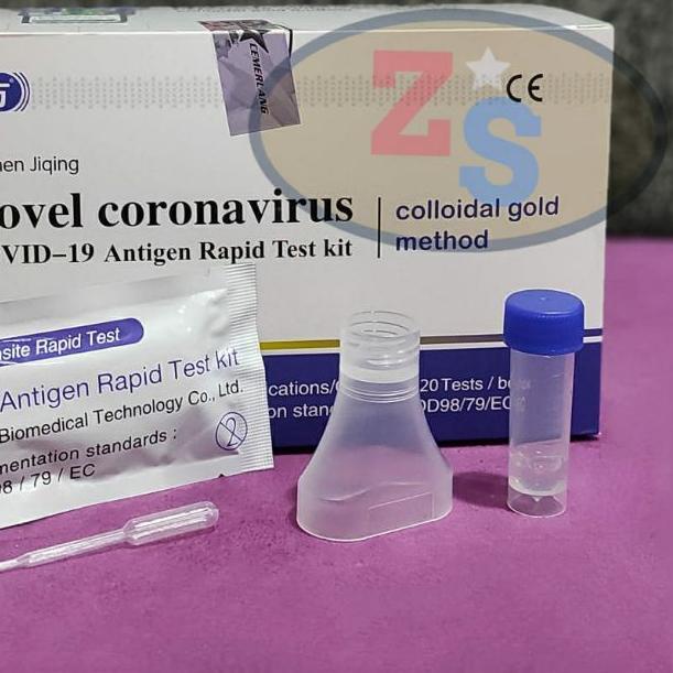 ♖ Swab antigen mandiri / Antigen Test Saliva Air Liur / Air Ludah ♧