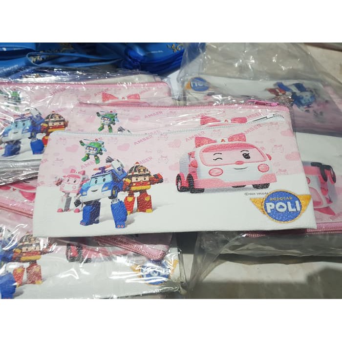 

Tempat Pensil Robocar Poli Pencil Case Kostak Wadah Dompet