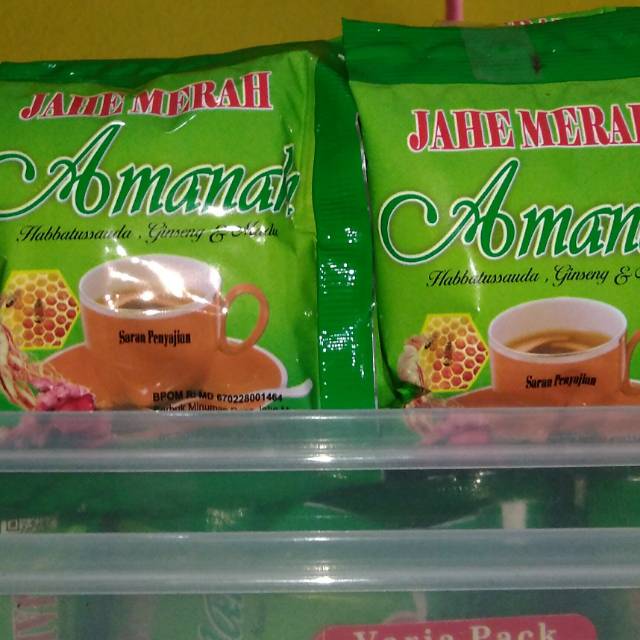 

Jahe Merah Mix Amanah 12 sachet Kemasan Baru