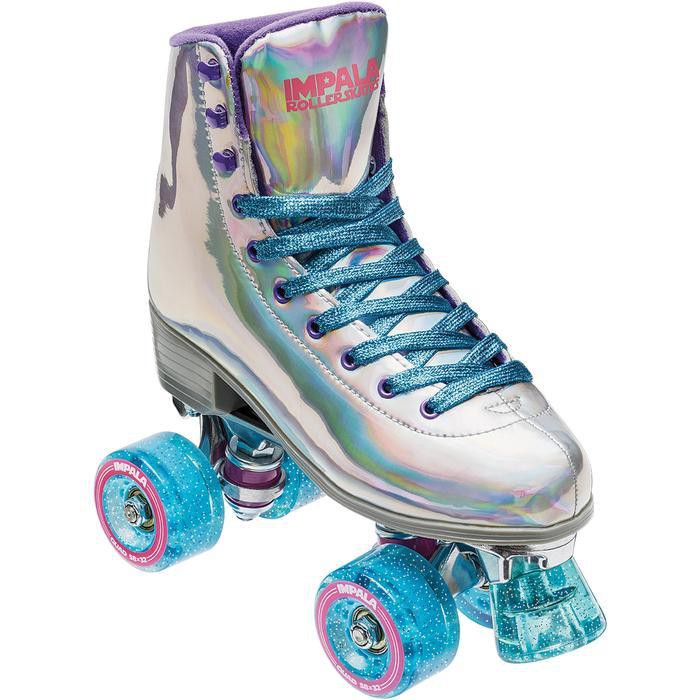Impala Roller Skates Indonesia - Holographic Roller Skate / Original Sepatu Roda Quad Rollerskates