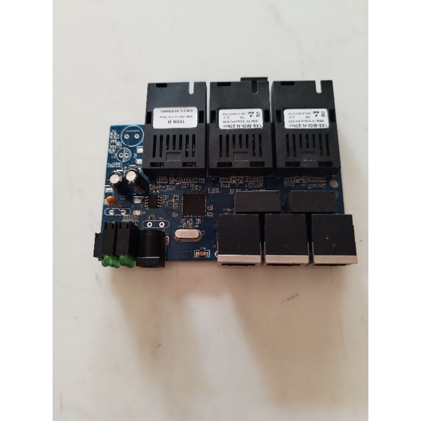 Converter 3fo3lan non kasing 3FO3LAN Suport POE