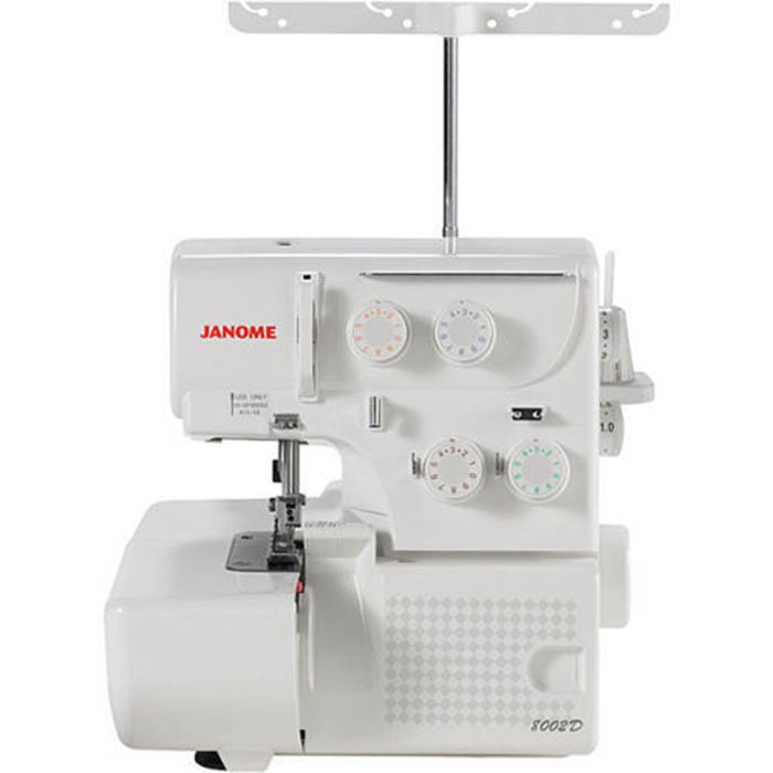 Janome 8002D Mesin Obras Portable - Putih