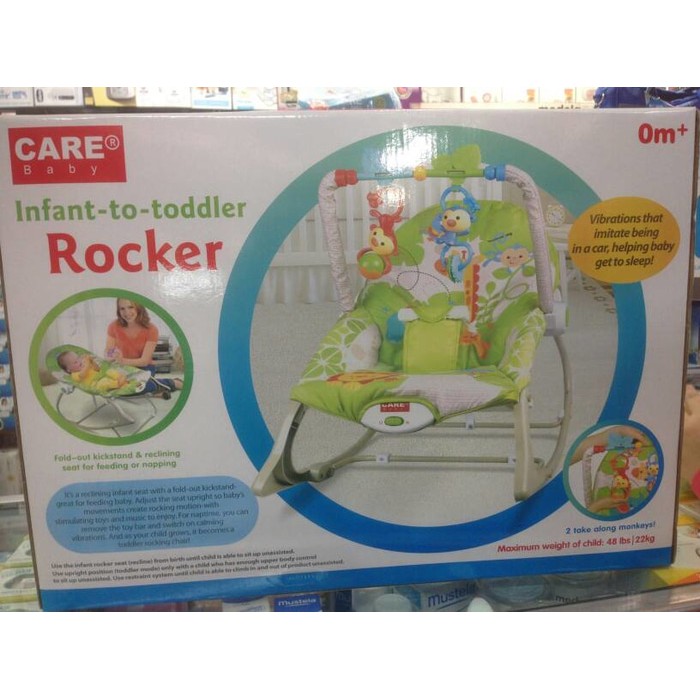 Promo KURSI GOYANG BAYI  MAINAN BAYI  AYUNAN  DUDUKAN ROCKER BABY CARE Berkualitas