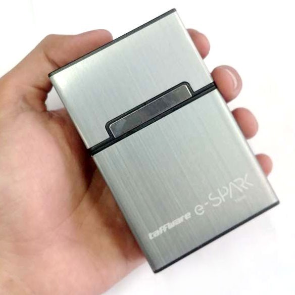 GS8 Tempat Rokok Simple Case Kotak Rokok Keren Tempat Penyimpanan Roko Bungkus Rokok Aluminium