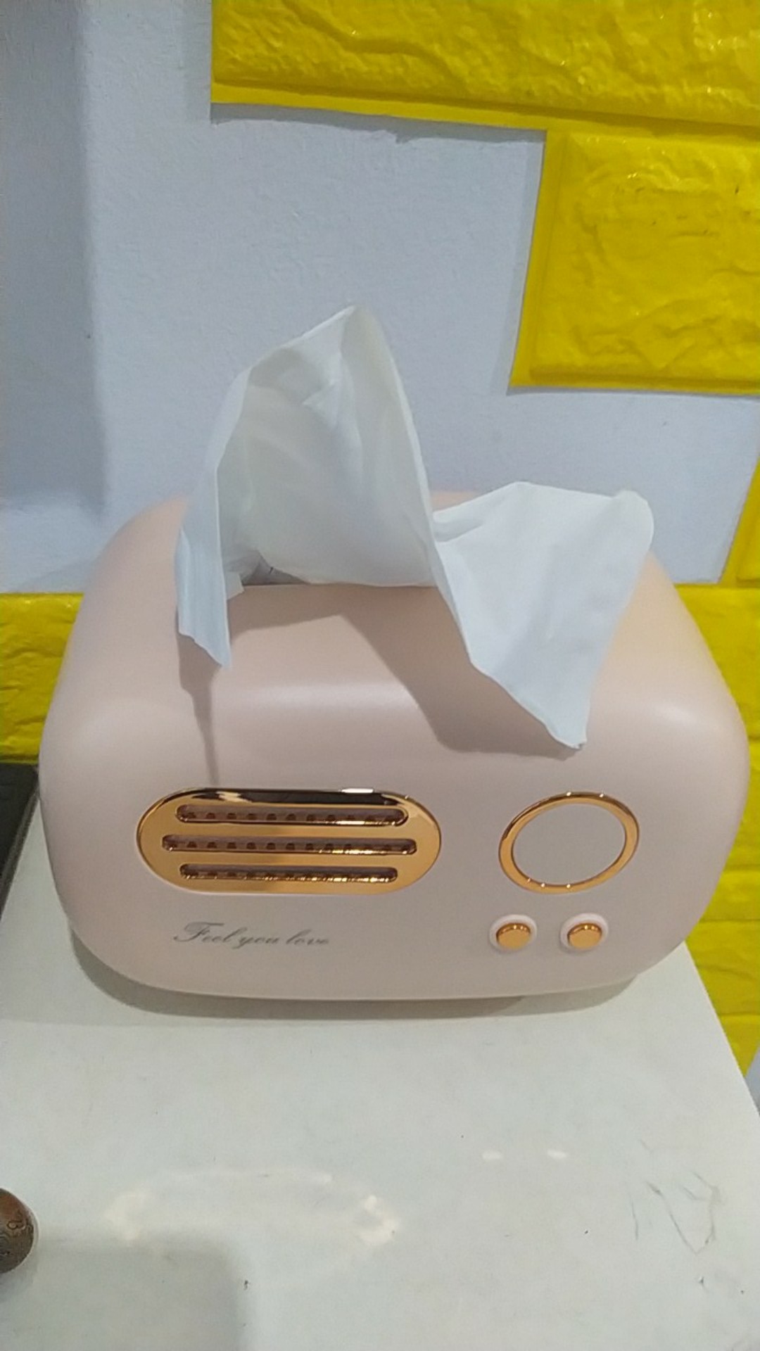 Os Kotak Tisu Kreatif Bentuk Radio Untuk Ruang Tamu / Kotak Tissue Radio / Restoran / Rumah