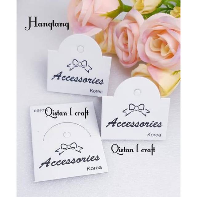 Hangtag acsesories 100lembar