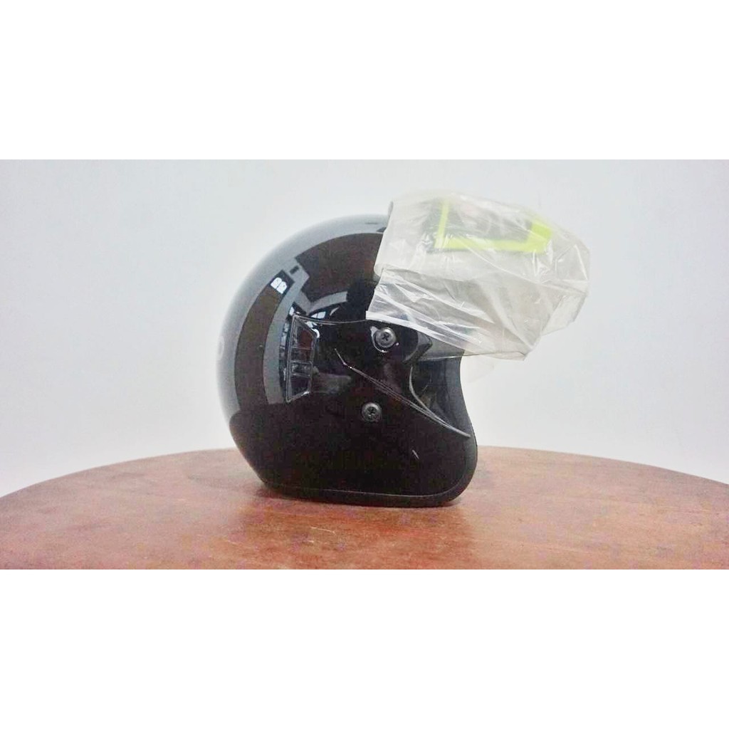HELM MURAH-KYMCO BLACK GLOSY