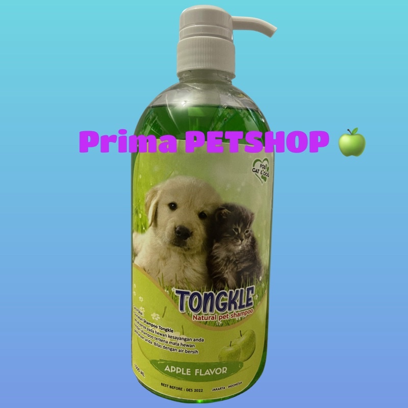 Shampoo shampo kucing anjing anabul TONGKLE 1L 1 L 1000ml 1000 ml anti kutu jamur