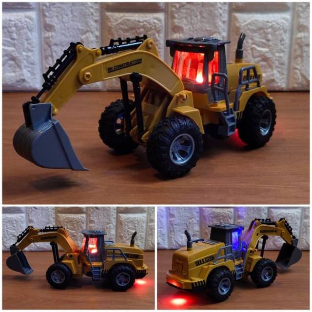 Rc Truck Excavator Remote Control - Mainan Beko Remot Kontrol Anak