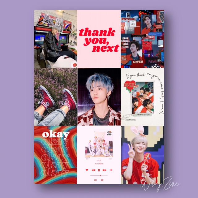 Walldecor NCT Dream Jaemin Mini Poster Dinding A5 Hiasan Aesthetic Murah KPOP Terlaris