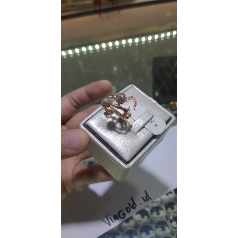 cincin emas spiral pentol 2