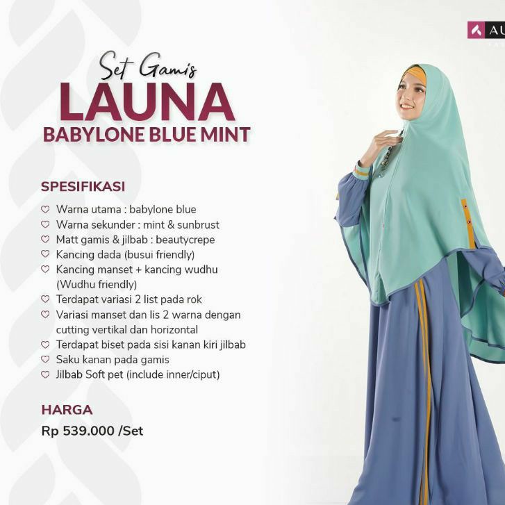 Launa babylone blue mint