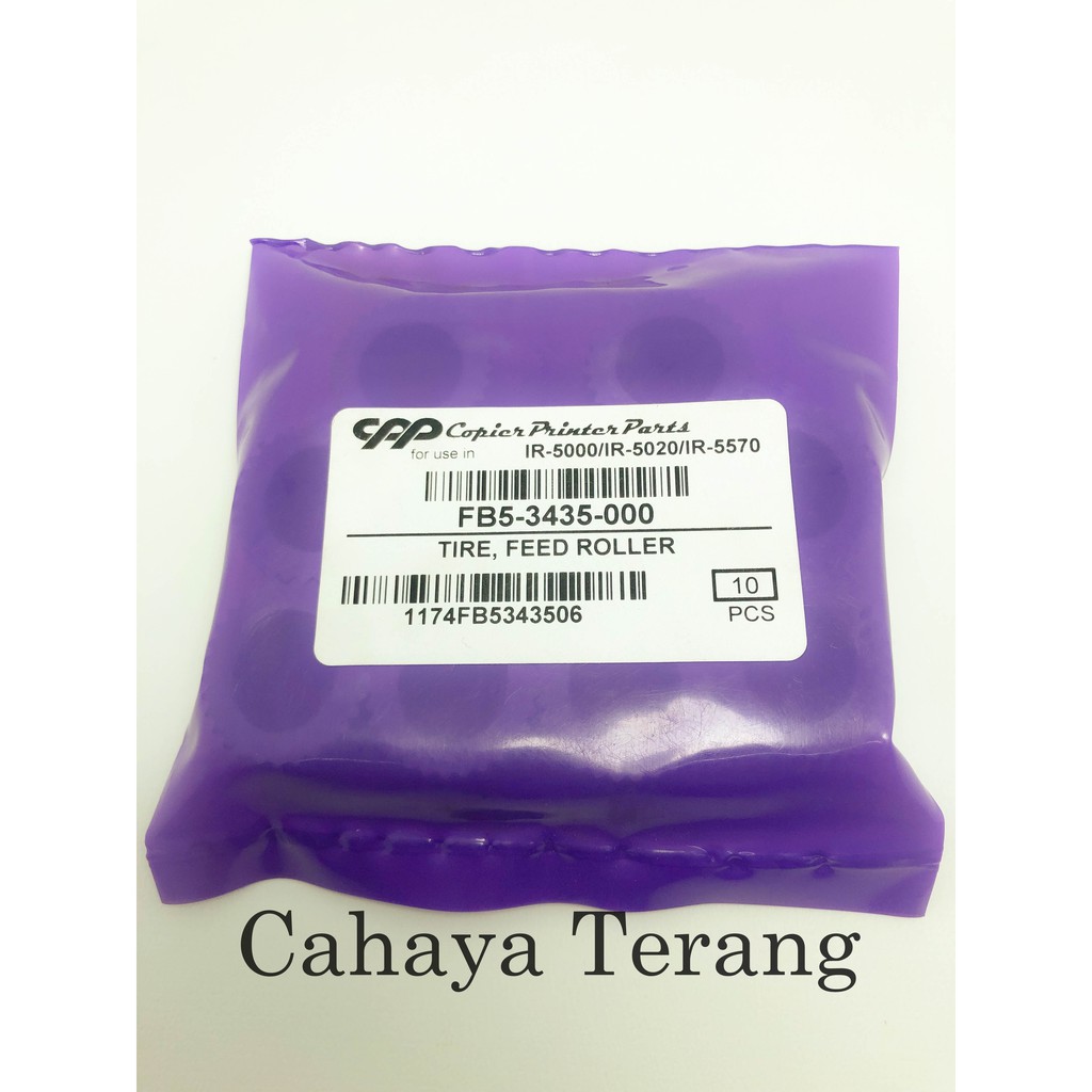 Feed Roll Lobang Besar Mesin Fotokopi Canon IR 6000 FB5-3435-000 CPP