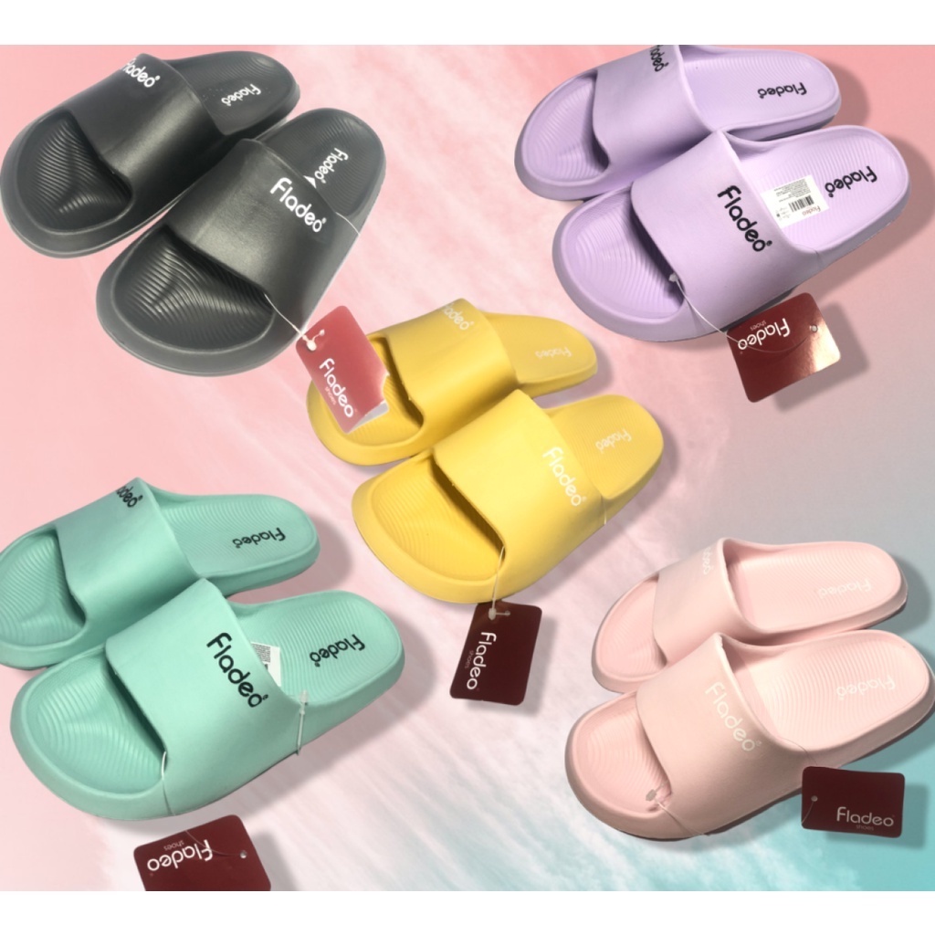 sandal wanita fladeo sandal slop sandal H eandal santai sandal cantik sandal teplek