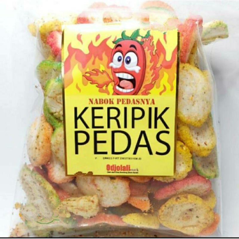 

Keripik Pedas Odjolali / Kerupuk khas Bandung-100 gr