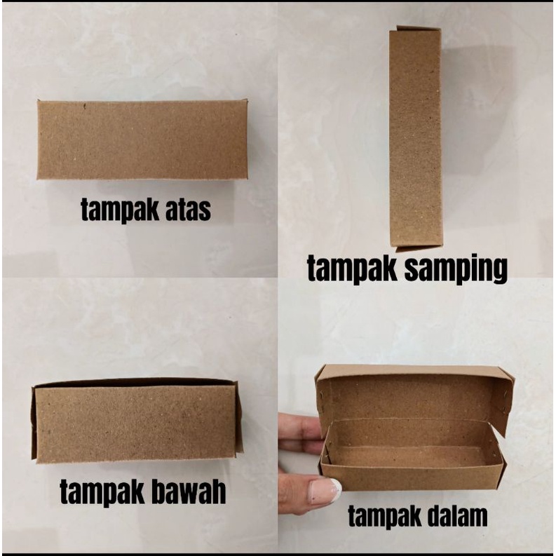 

kardus packing mini ukuran 9x3,4 cm kardus kraft kardus diy kardus handmade kardus simpel
