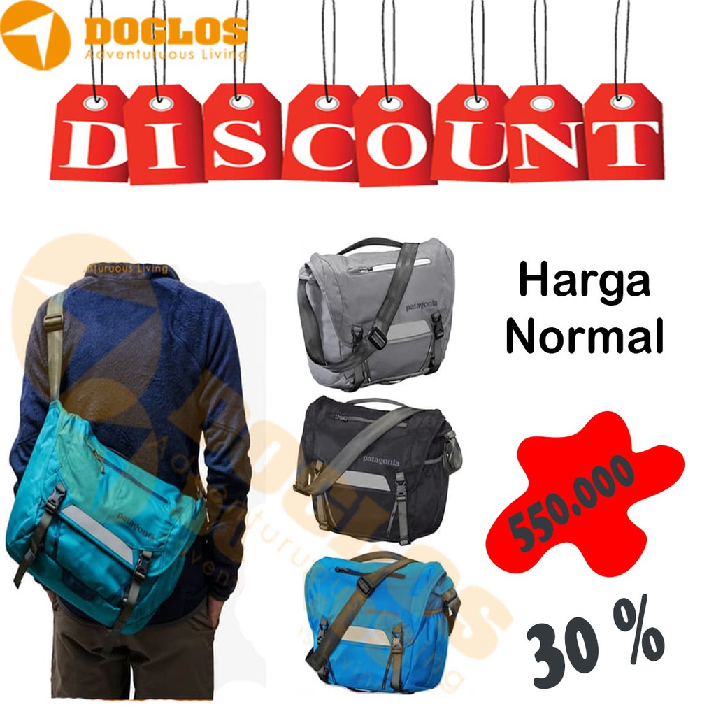 Patagonia Mini Messenger Bag 12L Tas Travel commute selempang outdoor