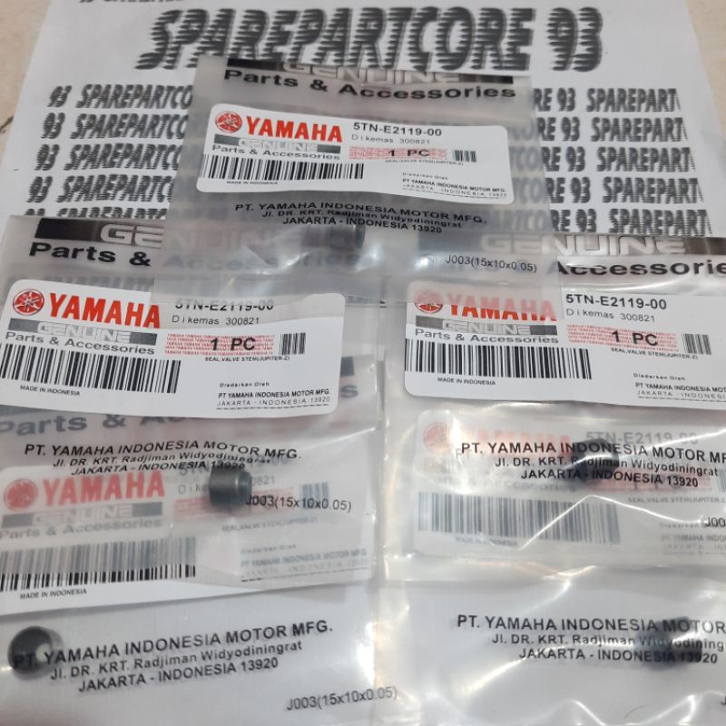 SEAL KLEP JUPITER Z VEGA R VEGA ZR LEXAM ASLI YAMAHA Seal Klep Jupiter Z/Vega R/Vega R New/Vega ZR/C