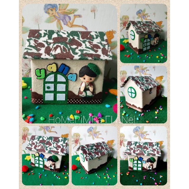 CELENGAN FLANEL ARMY (TNI) 4 DIMENSI