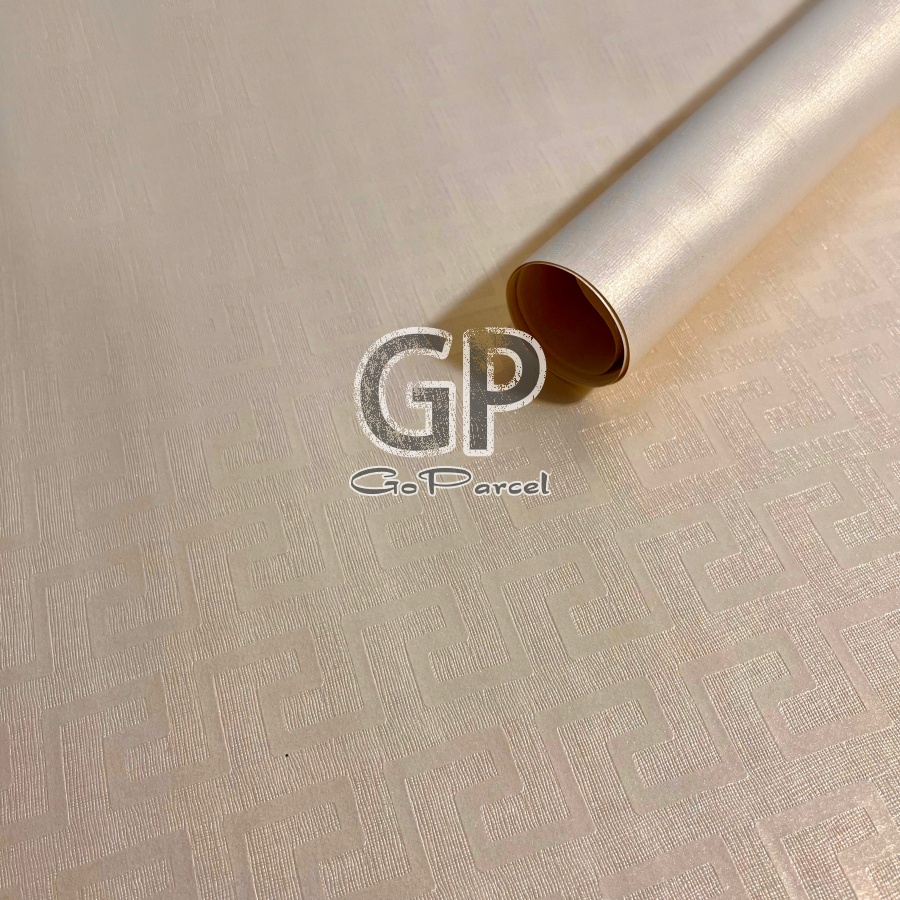 KERTAS EXCLUSIVE EMBOSSED ABSTRACT -GIFT WRAP PEARL PAPER / KERTAS KADO EXCLUSIVE DOFF TEXTURE 3D EMBOS TIMBUL