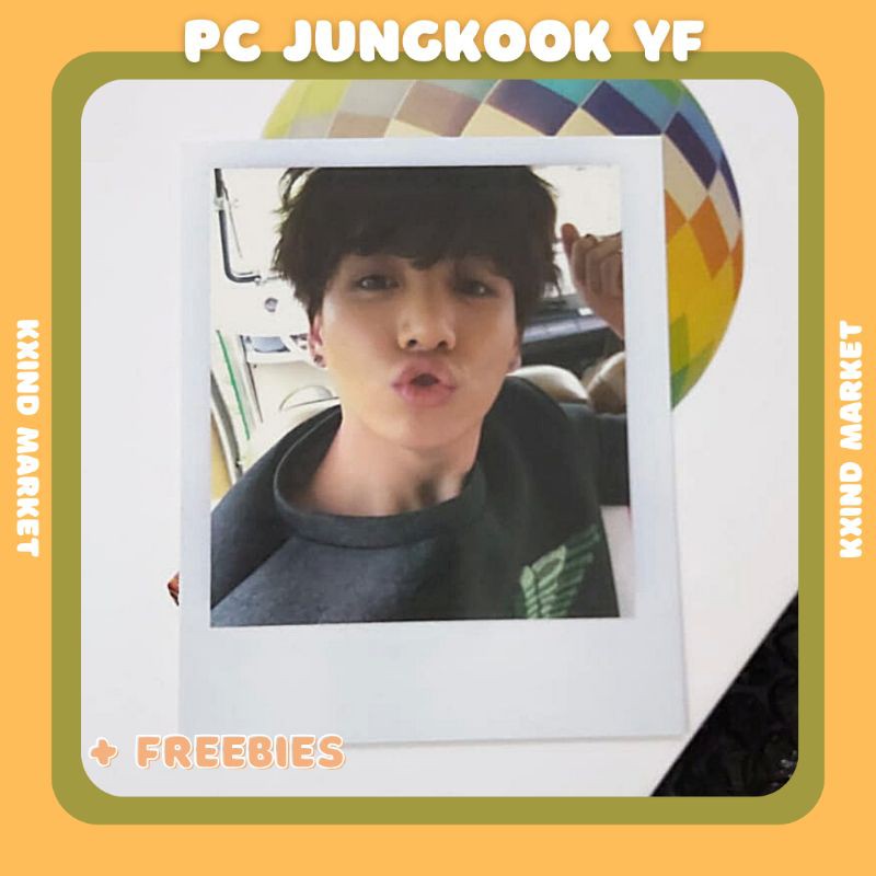 Photocard Official Jungkook Young Forever / PC JK BTS / album YF / album only bts