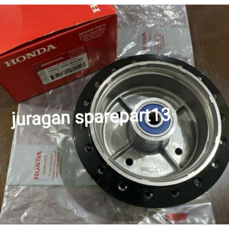 Tromol Belakang motor supra x fit Old lama Revo 100 Grand Legenda Ori Honda