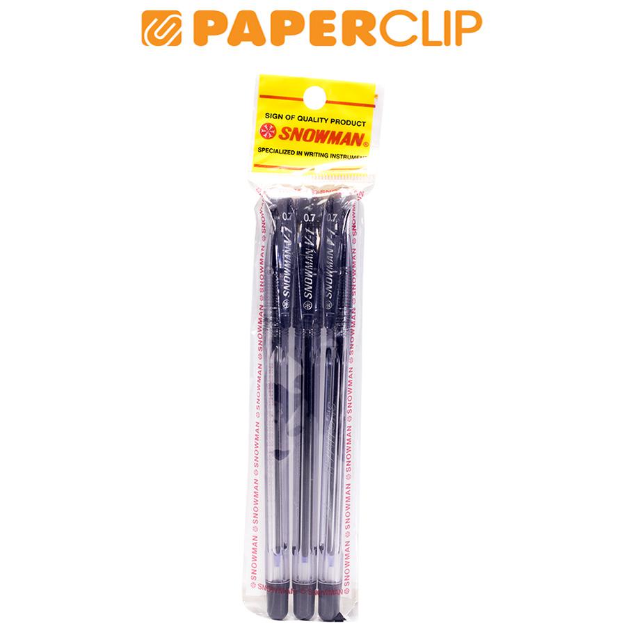 

BALLPOINT SNOWMAN V1 07 ISI 3 HITAM