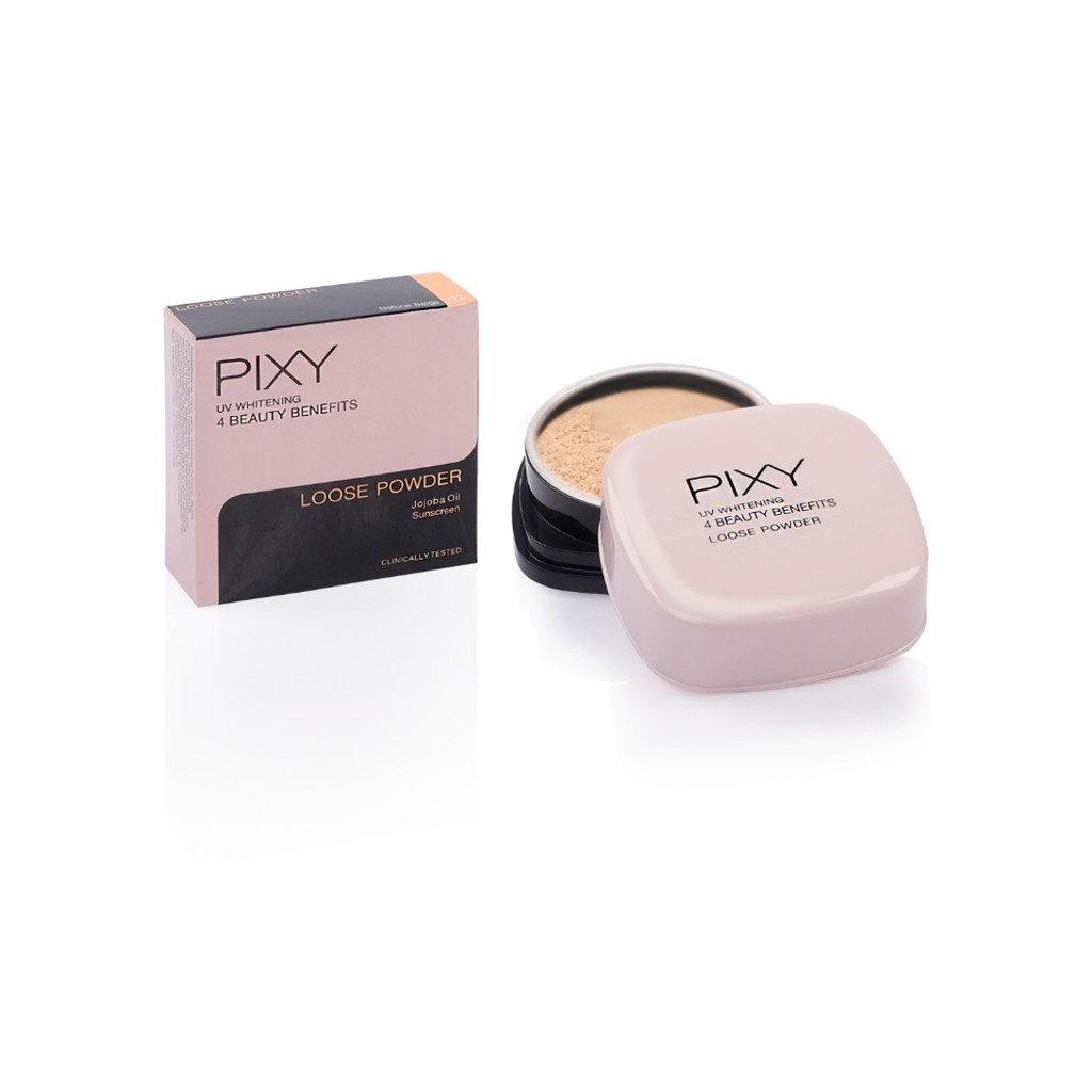 Pixy UV Whitening Loose Powder - 03 Natural Beige (4 Beauty Benefits)