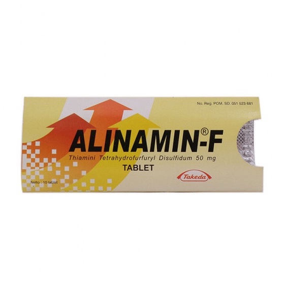 ALINAMIN-F VITAMIN B COMPLEX @10 TABLET/STRIP