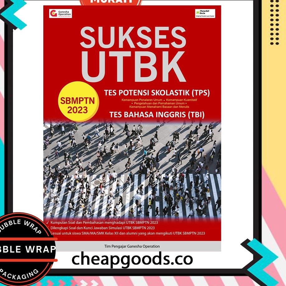[PRODUK KLGjk] BUKU UTBK SBMPTN GANESHA OPERATION (GO) 2022 TKA SAINTEK - SOSHUM - TPS / BUNDLE | SU