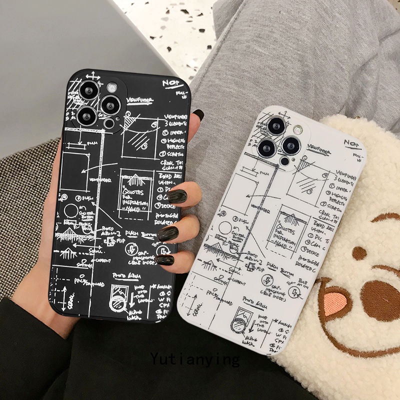 Case Motif Matematika Untuk Xiaomi Poco M3 X3 Redmi 10A 9A 10 9 9T 9C Note 8 9 10 Pro Plus