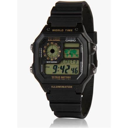 Jam Tangan Casio AE1200 WH 1B Original AE 1200 WH AE 1200WH