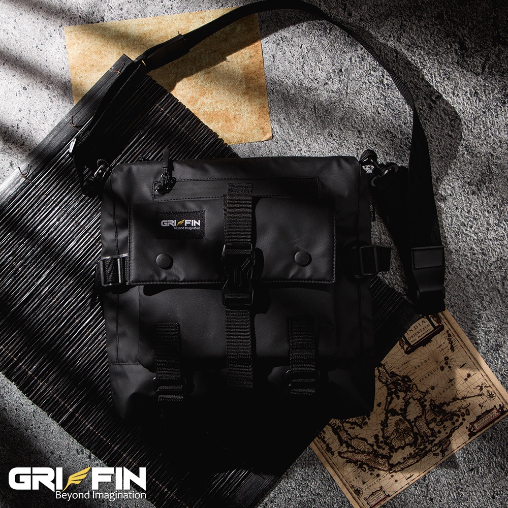 Tas Selempang Pria Keren Eksklusif Ares by Griffin Apparel