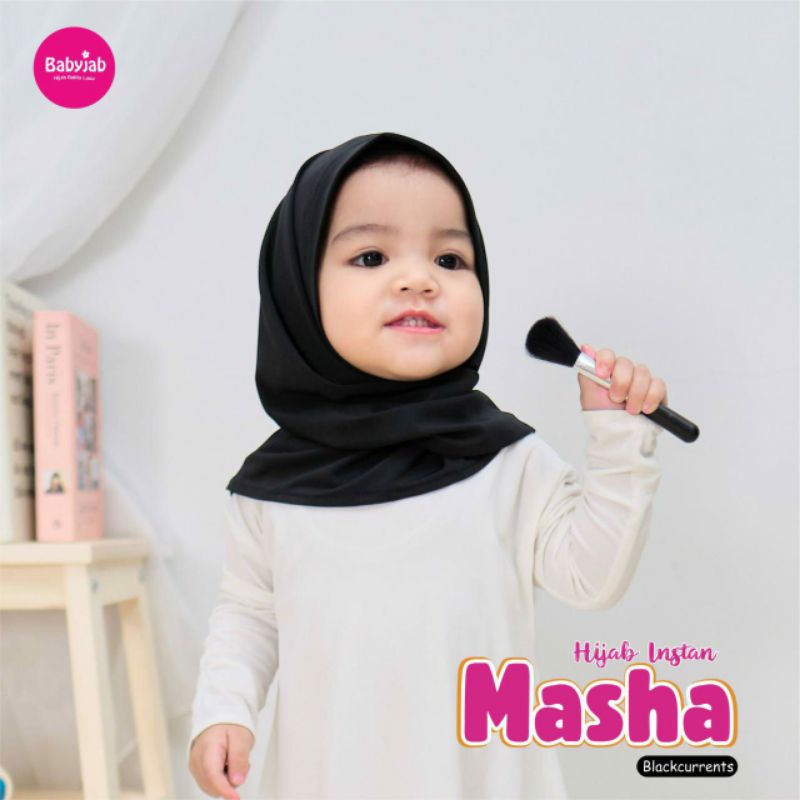 HIJAB INSTAN MASHA BY BABYJAB,hijabbayi,hijablucu,hijab cantik, babyjab lucu-5
