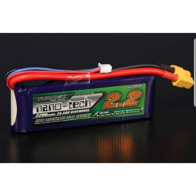 Turnigy nano-tech 2200mah 2S 25~50C Lipo Pack