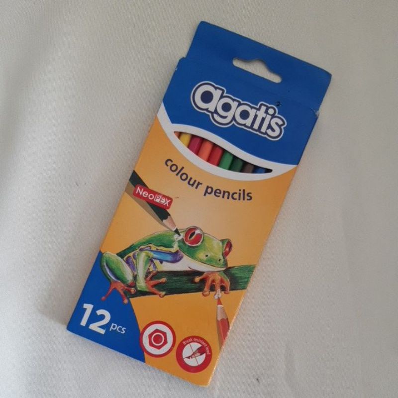 

AZ - Pensil Warna AGATIS Neopex Hexagonal 12 Warna