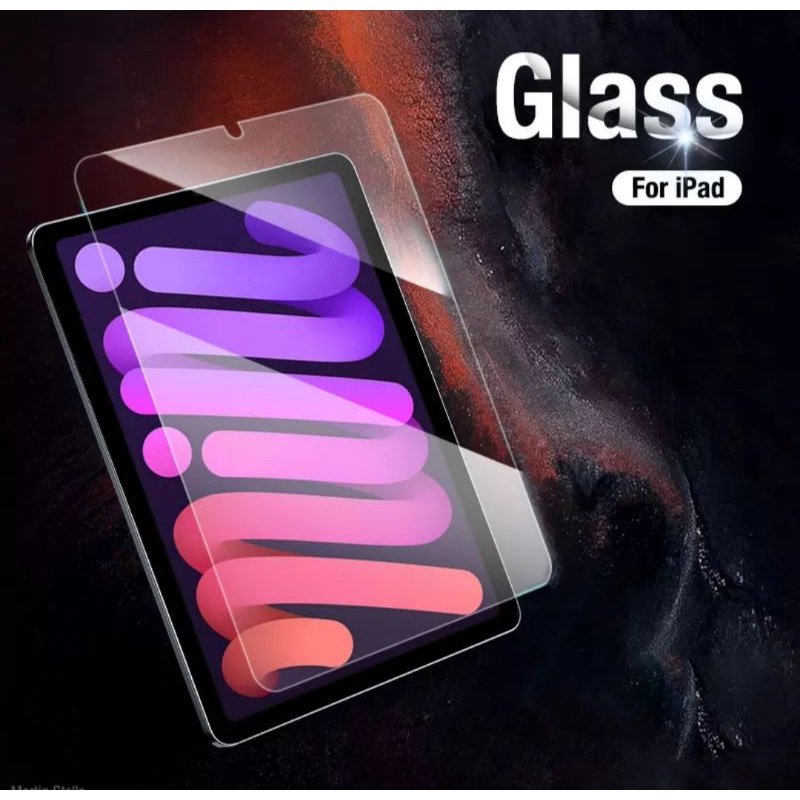 Antigores Tempered glass screen guard protector Ipad  Mini 6 Mini6 Clear Bening Transparan Blue light Kaca
